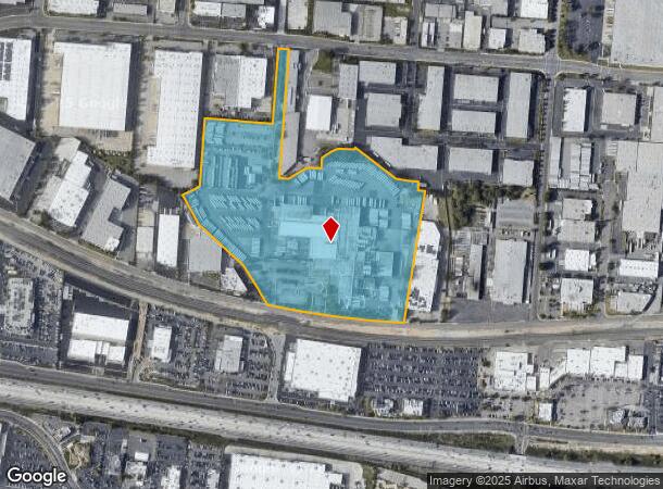  17851 Railroad St, City Of Industry, CA Parcel Map