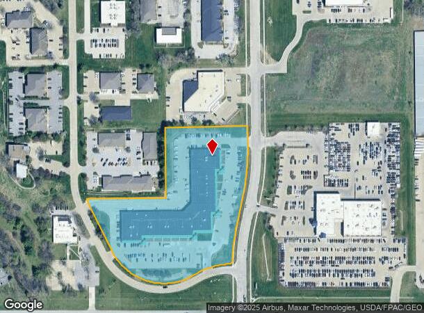 10401-10469 Hickman Rd, Urbandale, IA Parcel Map