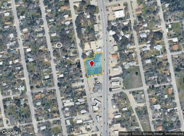  735 S Colorado St, Lockhart, TX Parcel Map