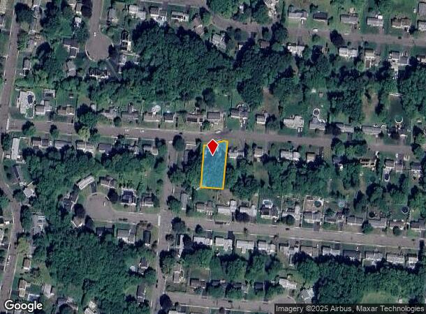  17 Silver Ln, Enfield, CT Parcel Map