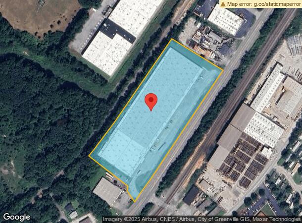  2425 Rutherford Rd, Greenville, SC Parcel Map