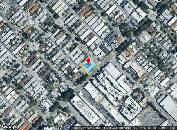  2929 Colorado Ave, Santa Monica, CA Parcel Map