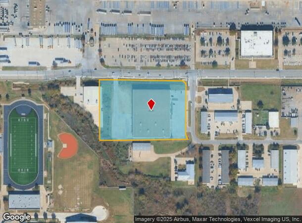 5650 Kroger Dr, Fort Worth, TX Parcel Map