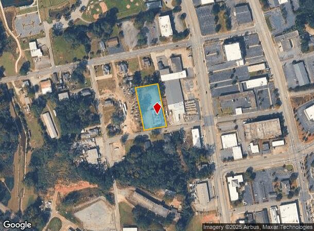  206 Clinkscales Rd, Anderson, SC Parcel Map