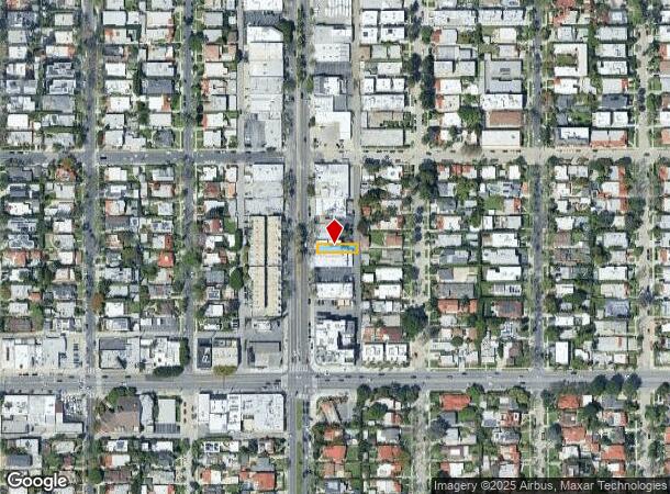  736 N Highland Ave, Los Angeles, CA Parcel Map