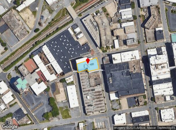  201 W Commerce Ave, High Point, NC Parcel Map