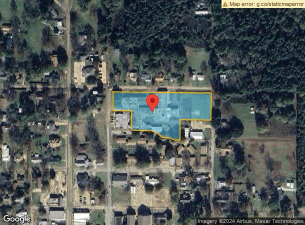  404 N Kaufman St, Linden, TX Parcel Map