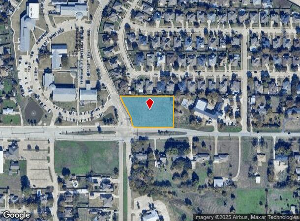 4411 Sachse Rd, Sachse, TX Parcel Map