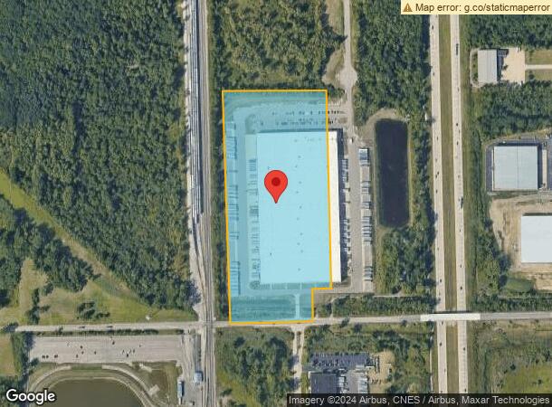  16950 Pine, Romulus, MI Parcel Map