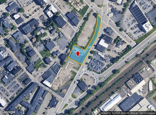  165 Southbridge St, Worcester, MA Parcel Map