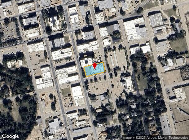 211 S Caddo St, Cleburne, TX Parcel Map