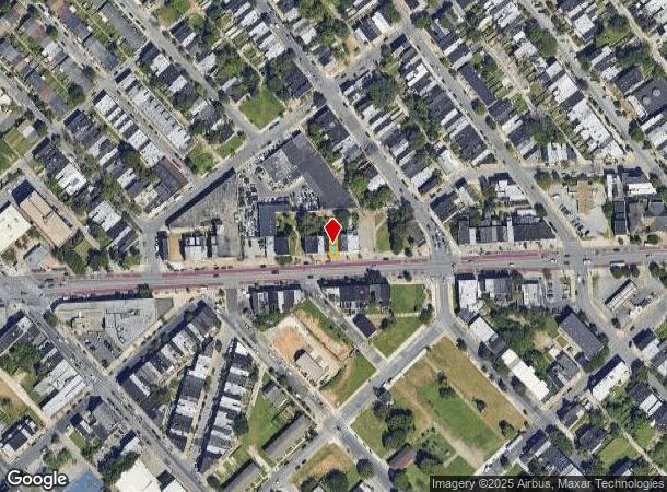  1338 W North Ave, Baltimore, MD Parcel Map