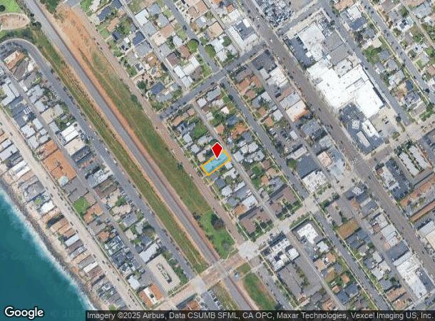 1724 Broadway, Oceanside, CA Parcel Map