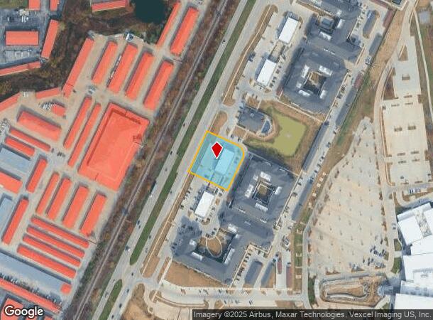 1340 N Main St, Euless, TX Parcel Map