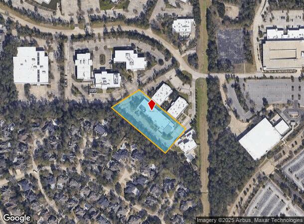 2600 Technology Forest Blvd, Spring, TX Parcel Map