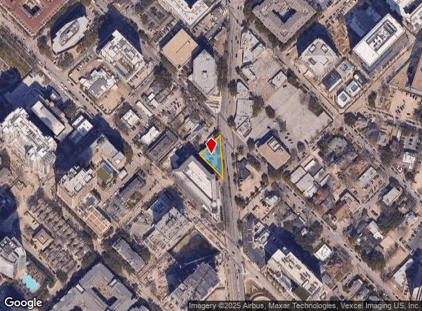 2425 Cedar Springs Rd, Dallas, TX Parcel Map