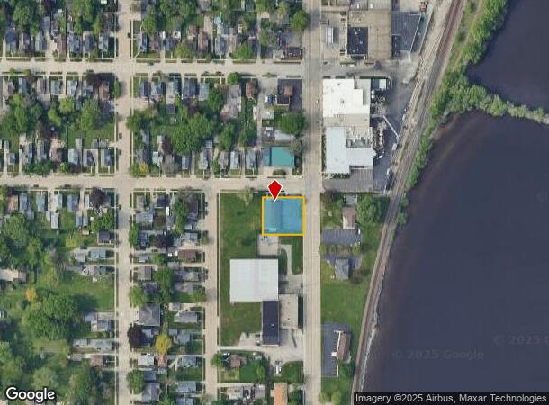  1605 S Main St, Oshkosh, WI Parcel Map