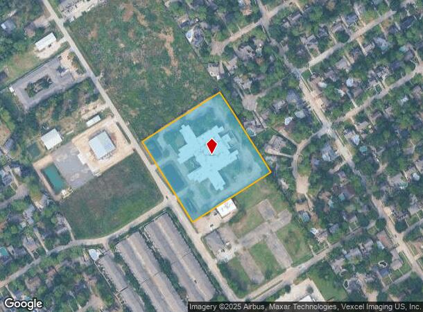 17506 Red Oak Dr, Houston, TX Parcel Map