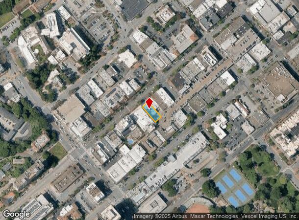 72 E 3Rd Ave, San Mateo, CA Parcel Map