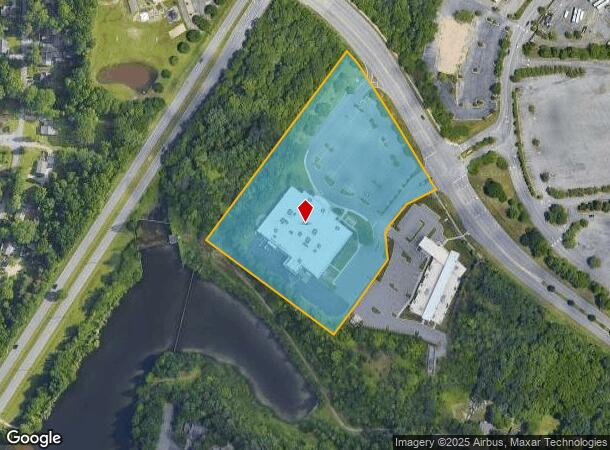  1585 N University Pky, High Point, NC Parcel Map