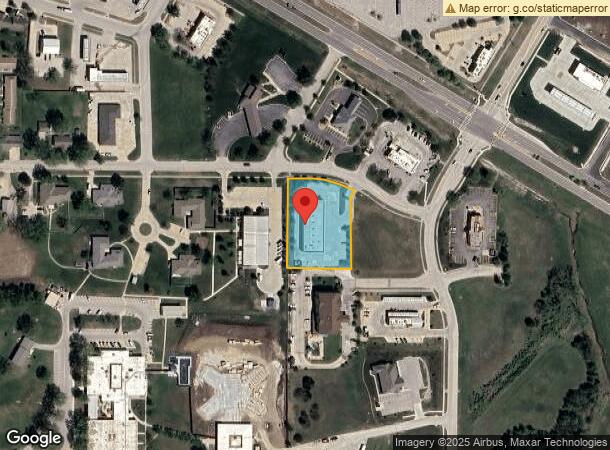  1601 E Peoria St, Paola, KS Parcel Map