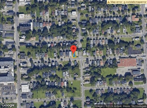  468 Avenue D, Rochester, NY Parcel Map