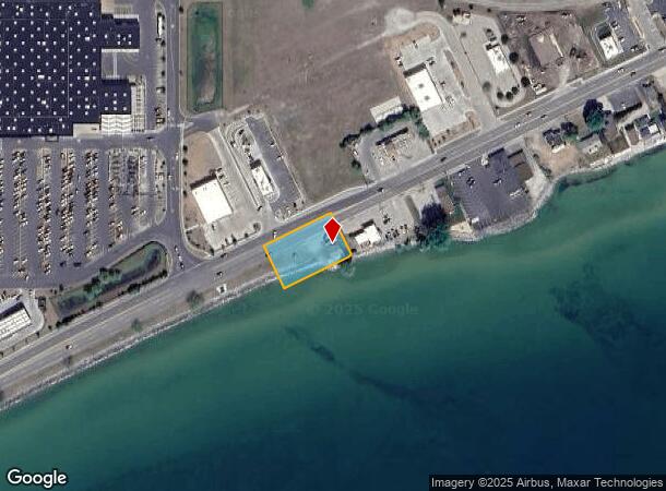 821 W Bay St, East Tawas, MI Parcel Map