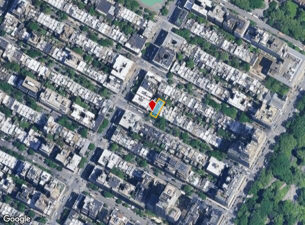  55 W 74Th St, New York, NY Parcel Map