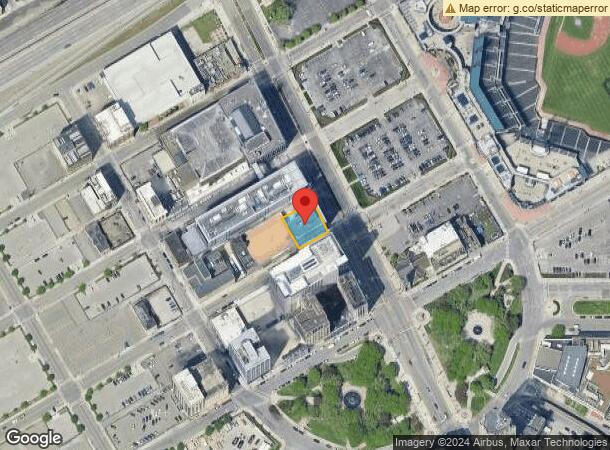  2101 Woodward Ave, Detroit, MI Parcel Map