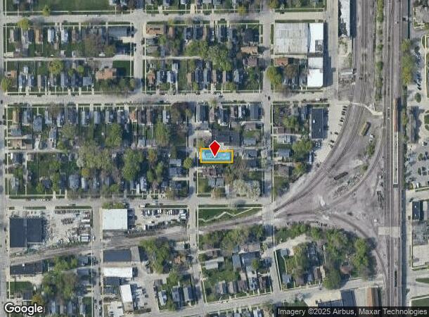  5419 16Th Ave, Kenosha, WI Parcel Map