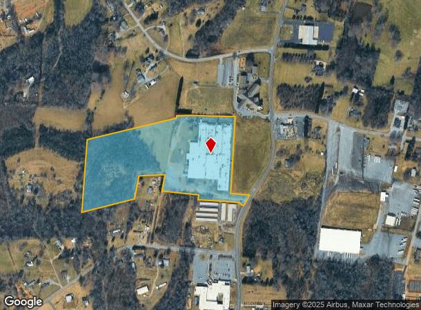 7738 Nc Highway 127, Taylorsville, NC Parcel Map