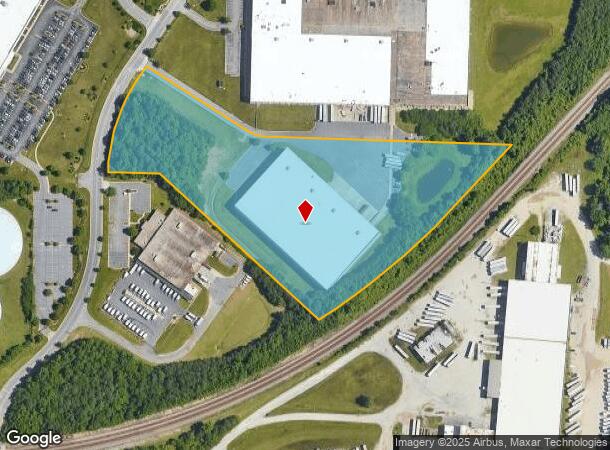  206 N Pendleton St, High Point, NC Parcel Map