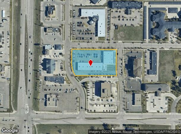  1401 Mapleton Ave, Bismarck, ND Parcel Map