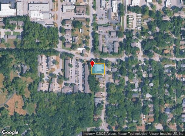 701 Michigan St, Lawrence, KS Parcel Map