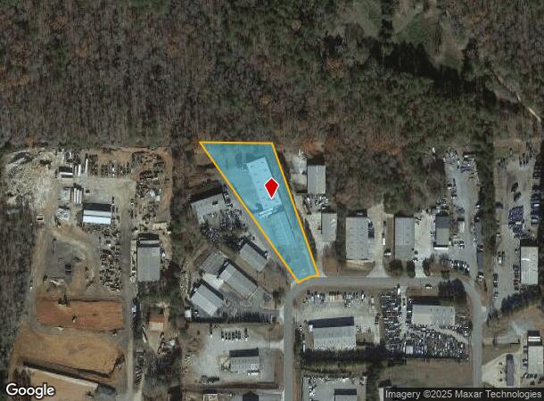  2610 Business Dr, Cumming, GA Parcel Map