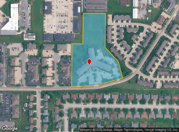  844 Cambridge Blvd, O Fallon, IL Parcel Map