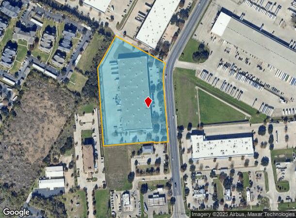  8410 Tuscany Way, Austin, TX Parcel Map