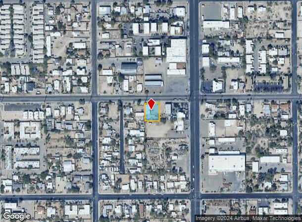  51 W Glenn St, Tucson, AZ Parcel Map