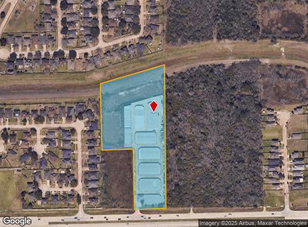 7705 Mchard Rd, Houston, TX Parcel Map