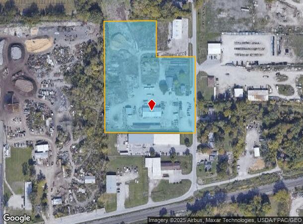  1530 Kieswetter Rd, Holland, OH Parcel Map