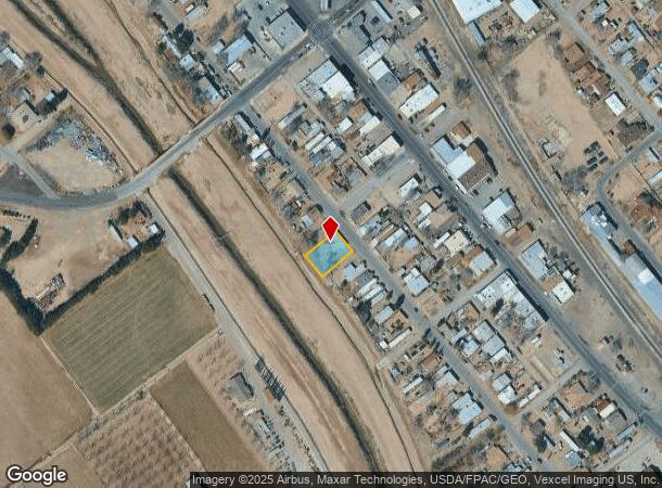 200 Se River St, Fabens, TX Parcel Map