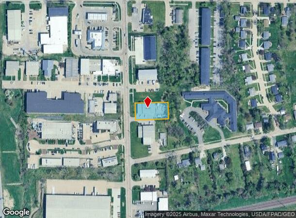 3509 J St Sw, Cedar Rapids, IA Parcel Map