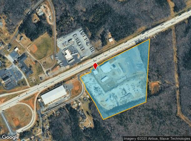  680 Edgefield Rd, Cowpens, SC Parcel Map