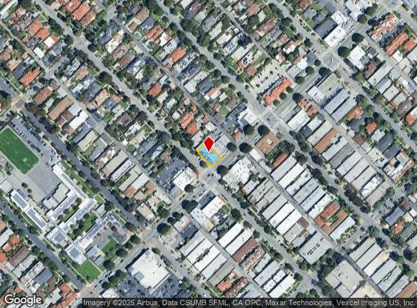 1001 Montana Ave, Santa Monica, CA Parcel Map