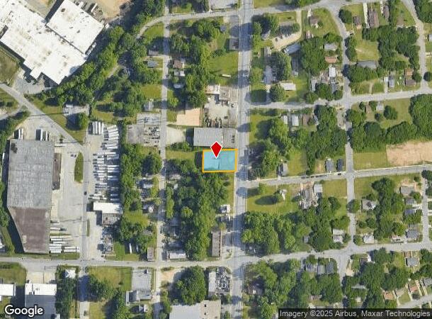  1010 W Green Dr, High Point, NC Parcel Map