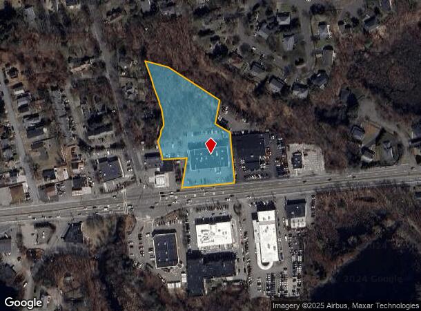  981 Worcester St, Wellesley, MA Parcel Map