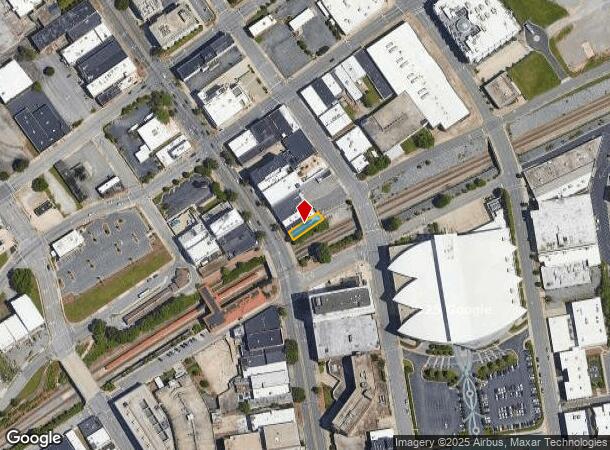  100 N Main St, High Point, NC Parcel Map