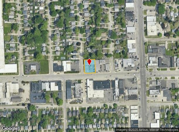  1755 E 9 Mile Rd, Hazel Park, MI Parcel Map