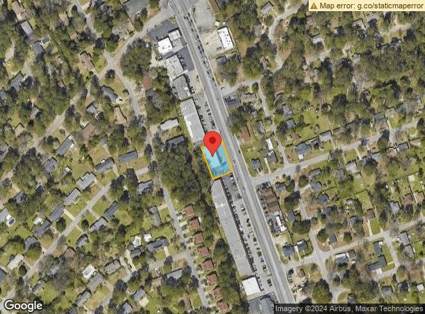  2105 Decker Blvd, Columbia, SC Parcel Map