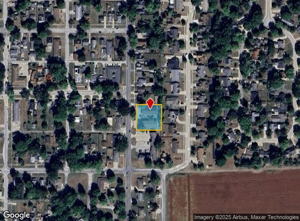 602 S 6Th St, Mattoon, IL Parcel Map